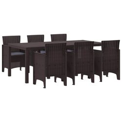 7-Piece Outdoor Dining Set for Patio and Garden