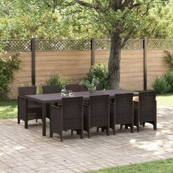 Enhance Your Outdoor Space with a 9-Piece Dining Set