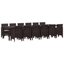 Transform Your Outdoor Space with a 13-Piece Dining Set