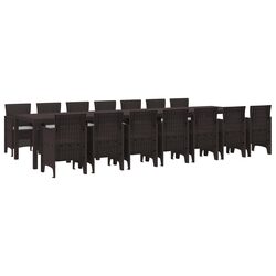 Enhance Your Outdoor Space with a Modern 15-Piece Dining Set