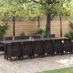 Elevate Your Outdoor Space with 15-Piece Dining Set