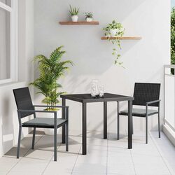 Modern 3-Piece Garden Dining Set for Outdoor Spaces