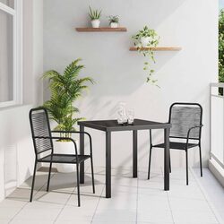 Enhance Your Patio with a Modern 3-Piece Dining Set