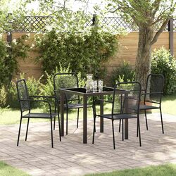 Stylish Outdoor Patio Dining Set - 5 Pieces