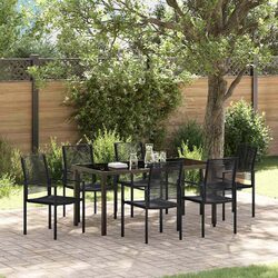 Enhance Your Outdoor Space with This 7-Piece Dining Set
