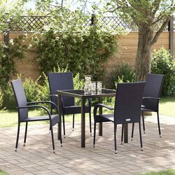 Stylish 5-Piece Dining Set for Your Outdoor Space