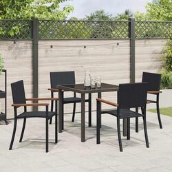 Transform Your Outdoor Space with This 5 Piece Dining Set