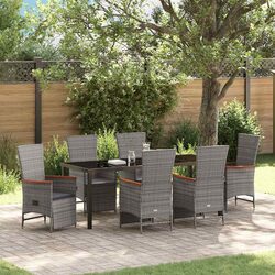 Enhance Your Outdoor Space with 7-Piece Dining Set