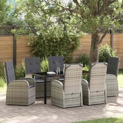 Enhance Your Outdoor Space with a 7-Piece Garden Dining Set