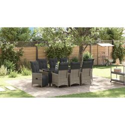 Enhance Your Outdoor Space with a 9-Piece Garden Dining Set