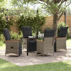 Enhance Your Outdoor Space with a 5 Piece Garden Dining Set