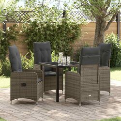 Grey Garden Dining Set for Enhanced Outdoor Living