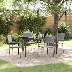Stylish 5-Piece Garden Dining Set for Memorable Outdoors