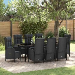 Elevate Your Outdoor Space with This 9-Piece Dining Set