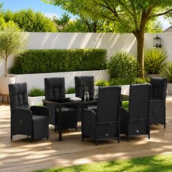Elevate Your Outdoor Space with a 7-Piece Dining Set