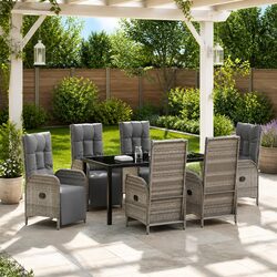 Enhance Your Outdoor Space with This 7-Piece Dining Set
