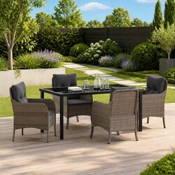 Transform Your Outdoor Space with a 5-Piece Garden Dining Set