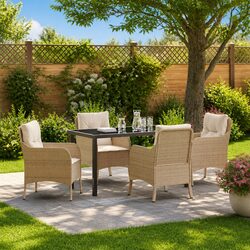 Outdoor Dining Set for Stylish Garden Gatherings