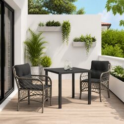 Enhance Your Outdoor Space with 3 Piece Dining Set