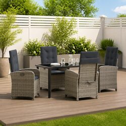 Enhance Your Outdoor Space with a 5-Piece Dining Set