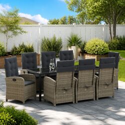 Elevate Your Outdoor Space with a 9 Piece Dining Set