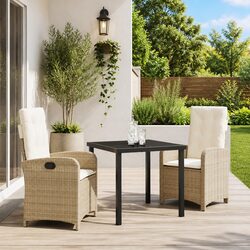 Enhance Your Outdoor Living with a 3-Piece Dining Set