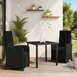 3-Piece Garden Dining Set for Stylish Outdoor Spaces