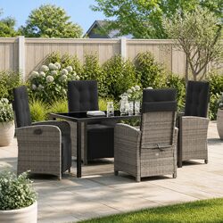 Enhance Your Outdoor Space with a 5-Piece Dining Set