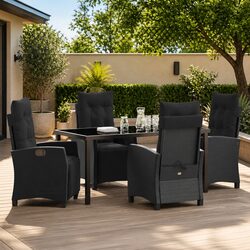 Elevate Your Outdoor Space with This 5 Piece Dining Set