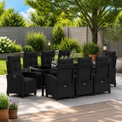 Enhance Your Outdoor Space with a 9-Piece Dining Set