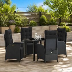 Elevate Your Outdoor Space with This 5 Piece Dining Set