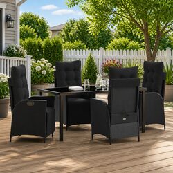 Elevate Your Outdoor Space with This 5-Piece Dining Set