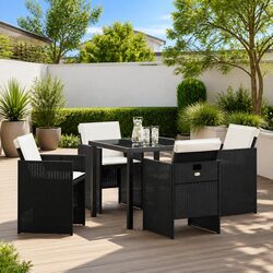Elevate Your Outdoor Space with 5-Piece Garden Dining Set