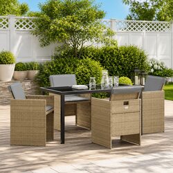 Elevate Your Outdoor Space with 5-Piece Dining Set