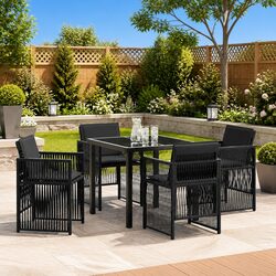 Enhance Your Outdoor Gatherings with This 5-Piece Dining Set