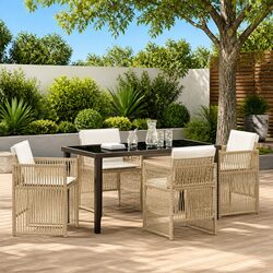 Enhance Your Outdoor Space with a 5-Piece Dining Set
