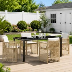 Enhance Your Outdoor Space with This 5-Piece Dining Set