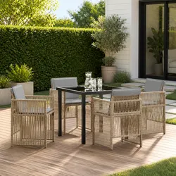 Elevate Your Outdoor Gatherings with This Dining Set