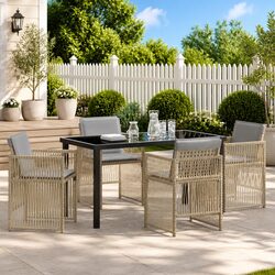 Elevate Your Outdoor Space with 5 Piece Dining Set