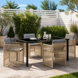 Enhance Your Outdoor Space with a 5-Piece Dining Set