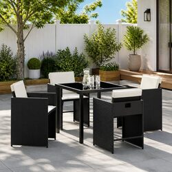 Transform Your Outdoor Space with This 5-Piece Dining Set