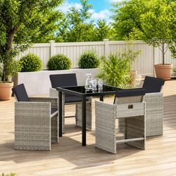 Elevate Your Outdoor Space with This 5-Piece Dining Set
