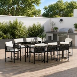 Elevate Your Outdoor Space with a 9-Piece Dining Set
