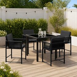 Elevate Your Outdoor Dining Experience with This 5-Piece Set
