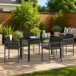 Enhance Your Outdoor Space with a 5-Piece Dining Set