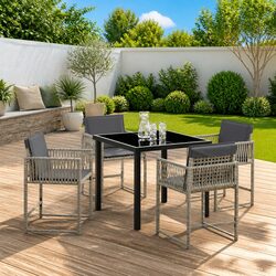 Enhance Your Outdoor Space with This 5-Piece Dining Set