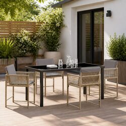 Enhance Your Outdoor Space with a 5-Piece Dining Set