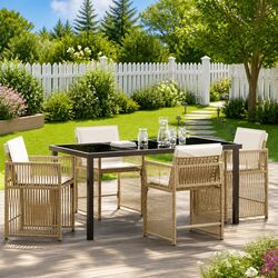Enhance Your Outdoor Space with This Garden Dining Set