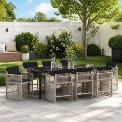 Elevate Your Outdoor Space with a 9-Piece Dining Set