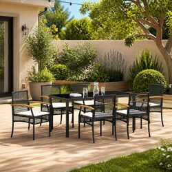 Enhance Your Outdoor Space with 7-Piece Dining Set